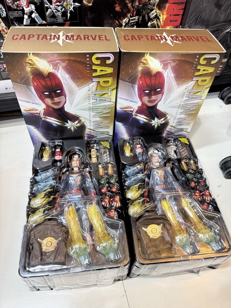 Hot toys Captain Marvel [ Deluxe edition ] (Category: Figurines & Statues) located in Paranaque City. Submitted by icko007 (Listing ID 1455594678, Image 2). Description: Hot toys Captain Marvel [ Deluxe edition ] Bib common small flakes sa underarm lang D nman Halata ₱ 4999 Hot toys Captain Marvel [ Deluxe edition ] Mint in box ) 5.6k Only No Rush Shipping / Dibs now pay now Location Paranaque Payment Gcash/Bpi Shipping Lalamove/Lbc Buyers Risk /
