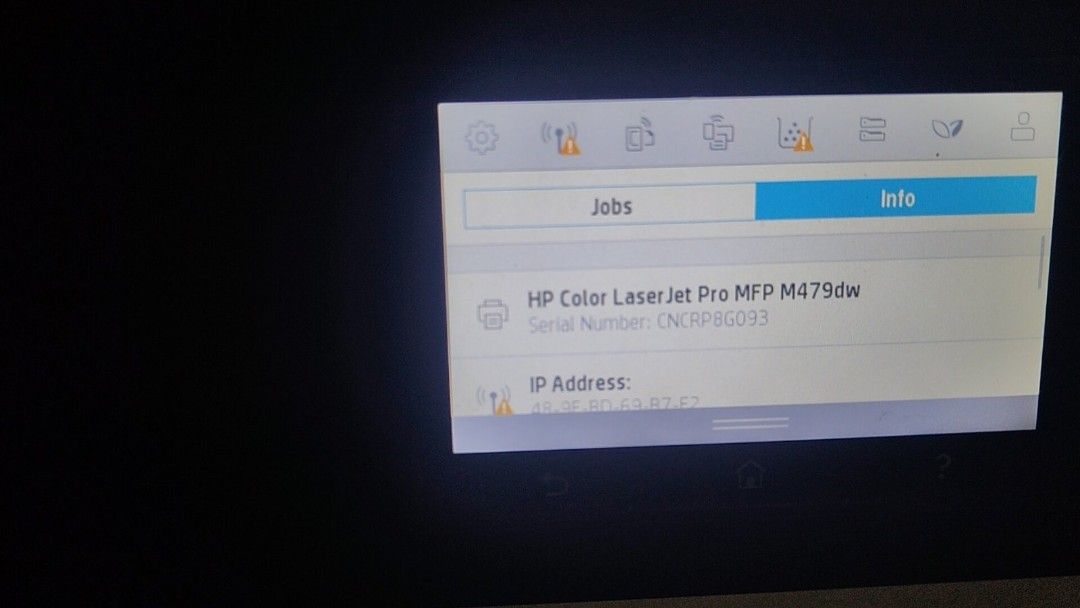 HP Color LaserJet Pro MFP M479fdw (Category: Printers, Scanners & Copiers) located in Jose Panganiban. Submitted by kuya_lheckq (Listing ID 1455516809, Image 3). Description: The HP Color LaserJet Pro MFP M479fdw is a versatile all-in-one wireless color laser printer built for small-to-medium offices. It prints, copies, scans, and faxes, features automatic two-sided printing, and reaches speeds up to 28 pages per minute. Key Specifications Functi