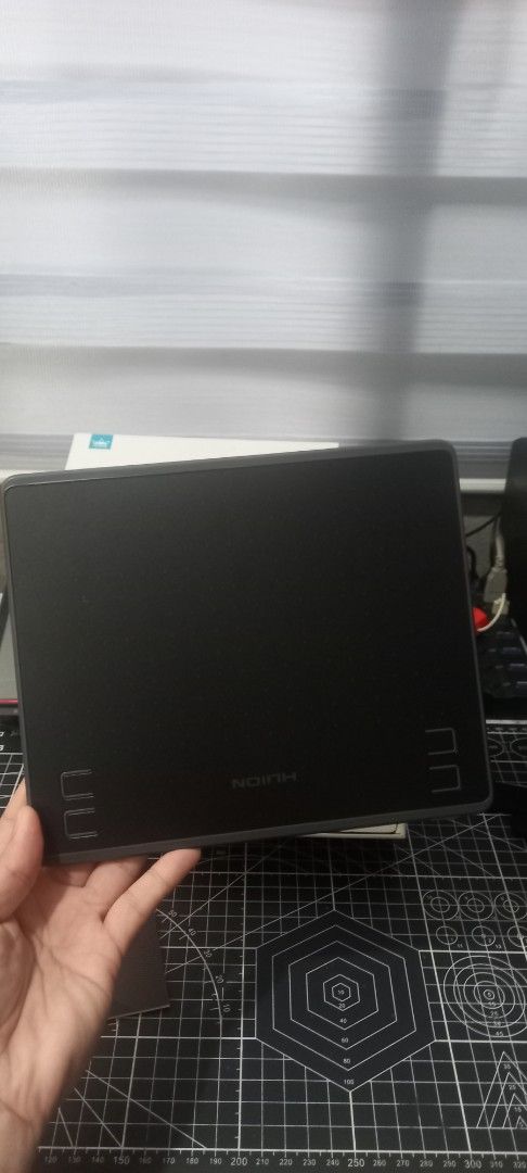 Huion HS64 Creative Pen Tablet (Category: Others) located in San Fernando. Submitted by surceeshop (Listing ID 1455503036, Image 1). Description: - Huion H64 Creative Pen Tablet - Perfect for digital art and design - Includes: Pen, USB cable, Quick Start Guide - Original box included - Ready for its new owner!.