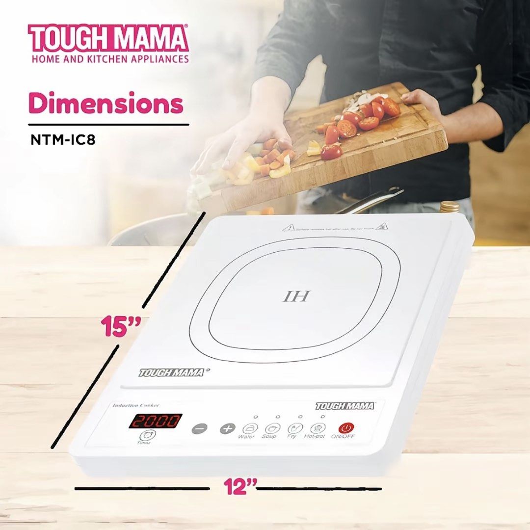 Induction Cooker (Category: Cookware & Accessories) located in Pasig City. Submitted by serena.vw (Listing ID 1450653314, Image 3). Description: - tough mama - good as new - electric efficient .