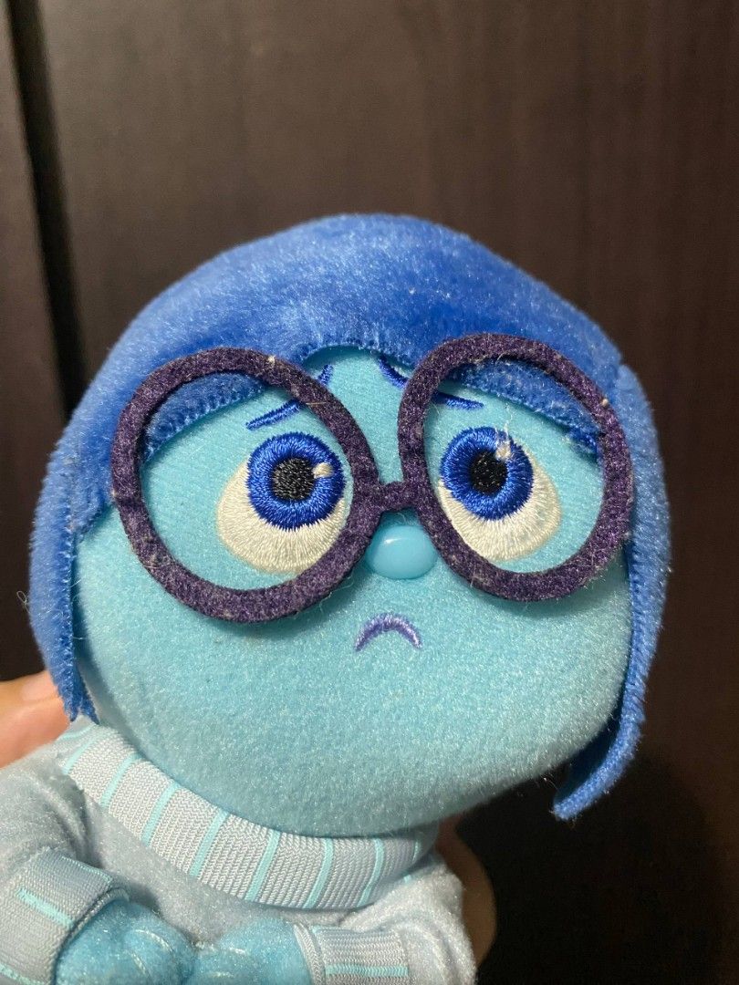 Inside Out Sadness Small Plush (Category: Plushies & Soft Toys) located in Marikina City. Submitted by marisan.collection (Listing ID 1455558611, Image 2). Description: If you have any questions feel free to PM 🧸 Thank you po!.