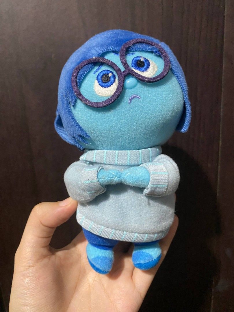 Inside Out Sadness Small Plush (Category: Plushies & Soft Toys) located in Marikina City. Submitted by marisan.collection (Listing ID 1455558611, Image 3). Description: If you have any questions feel free to PM 🧸 Thank you po!.