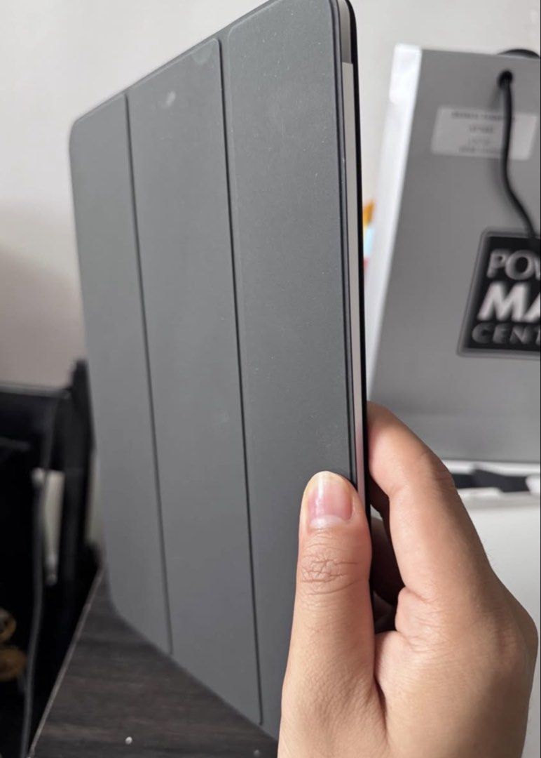 iPad Pro Smart Folio 11-inch (black) LAST PRICE POSTED (Category: Cases & Sleeves) located in Caloocan City. Submitted by jhanxel (Listing ID 1455651221, Image 3). Description: Selling my original Apple Smart Folio for iPad Pro 11” in black. - Directly from Powermac - never been used, pristine condition - No issues, no scratches - Complete with original box (SRP ₱4,990 on tag) - Fits iPad Pro 11-inch (1st to 4th Gen) Compatible for: -iPad Pro 11-