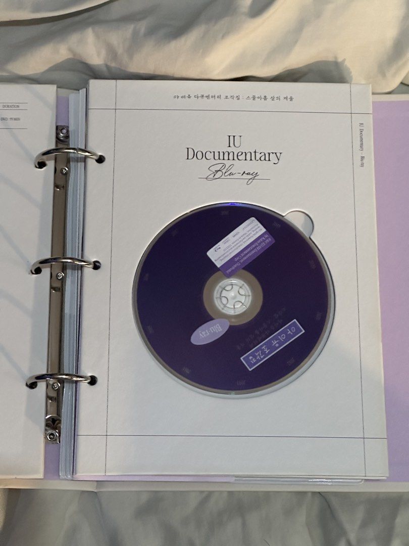 IU Documentary Set (Category: CDs & DVDs) located in Makati City. Submitted by mister_ow (Listing ID 1455661838, Image 3). Description: - Unsealed - Good condition - Inclusions: DVD and Blu-ray discs, Pieces EP disc and lyric book, photobook, mini book, secret letter, accordion poster - Does not include the photocards.