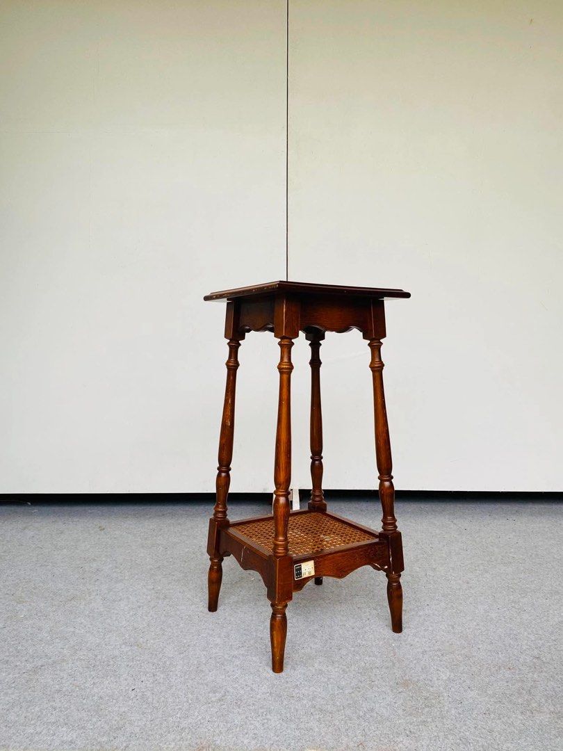 KARIMOKU VINTAGE END TABLE / SIDE TABLE (Category: Tables & Sets) located in Manila. Submitted by _chinixx (Listing ID 1455596359, Image 1). Description: "JAPAN SURPLUS" KARIMOKU VINTAGE END TABLE / SIDE TABLE SIZE: 12.5L" x 12.5W" x 28H" inches (AS-IS ITEM) IN GOOD CONDITION.