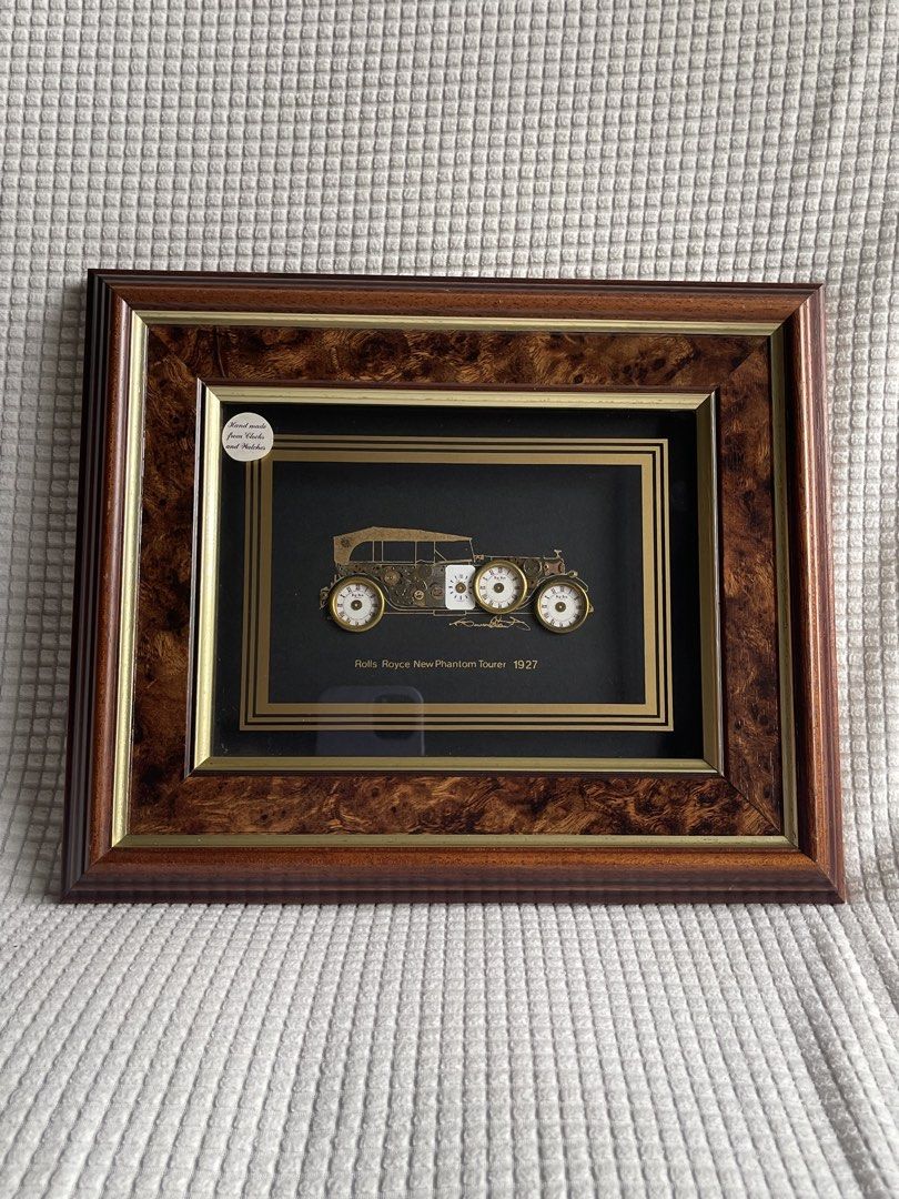 Ken Broadbent collage rolls royce 1927 (Category: Vintage Collectibles) located in Manila. Submitted by dstrangerthings (Listing ID 1455551309, Image 1). Description: ✅unique art piece by “Ken Broadbent” ✅Rolls royce new phantom tourer 1927 ✅genuine & collectable 👍🏻 market price ₱6,100 to ₱12,200.