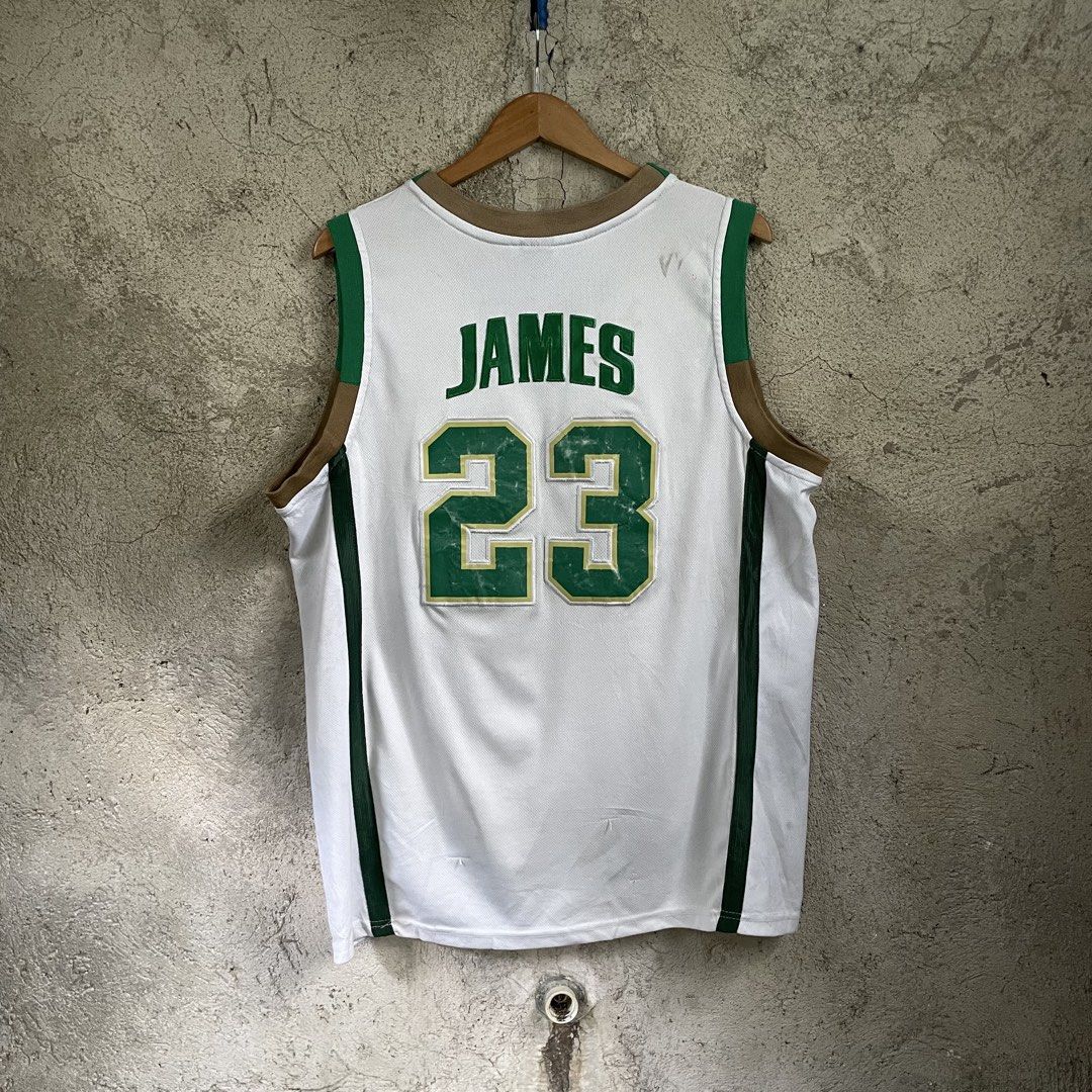 Lebron James Irish High School Jersey (Category: Activewear) located in Cebu City. Submitted by jaydeeace (Listing ID 1455623250, Image 2). Description: Lebron James Medium | 23 x 29 Excellent condition Minimal flaws on prints And runs Dm if Interested 📩 .