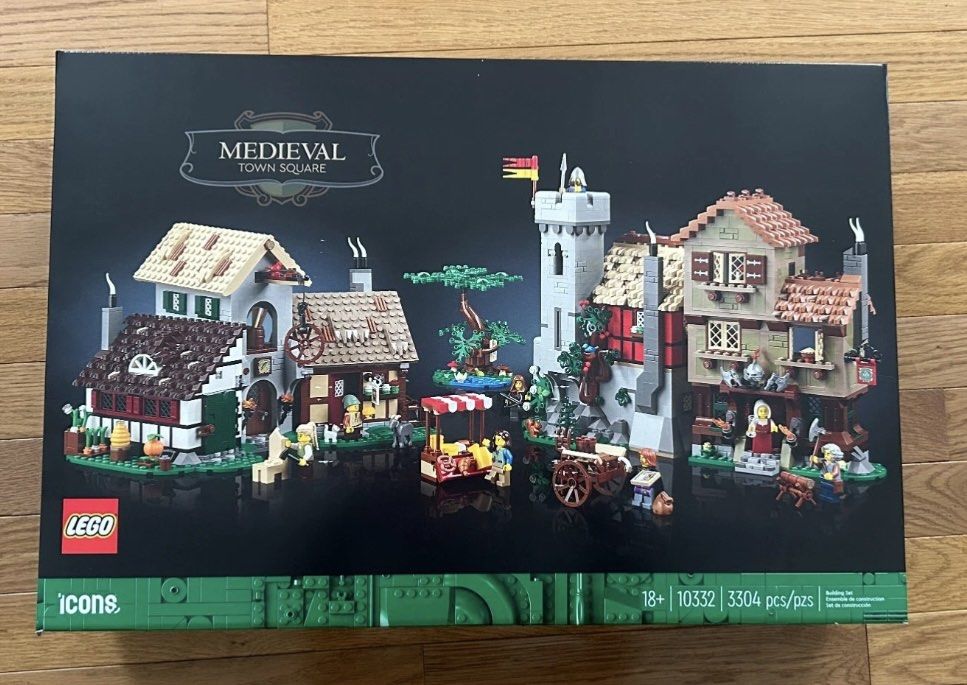 LEGO Icons Medieval Town Square 10332 (Category: Lego & Building Sets) located in Makati City. Submitted by jerbinator11 (Listing ID 1455562144, Image 1). Description: Brand new and sealed. No issue. Hard to find Makati meet up or free delivery around the area Pm for more details.