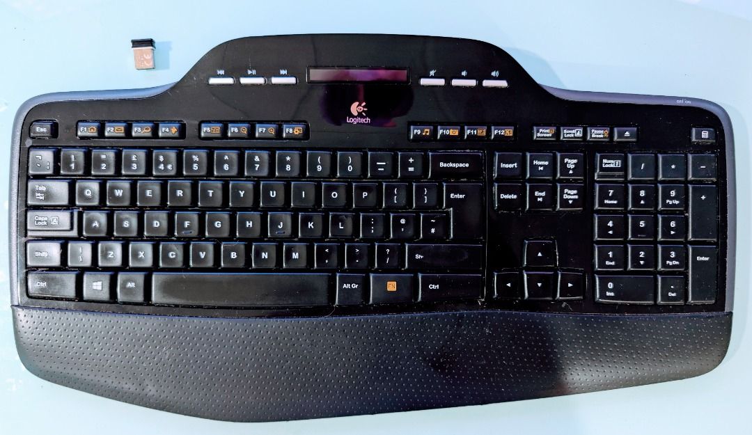 Logitech MK700 / MK710 Wireless Keyboard + M240 Mouse (Category: Computer Keyboard) located in Caloocan City. Submitted by andygflees14235 (Listing ID 1455527590, Image 1). Description: - Logitech Wireless Keyboard + M240 Mouse - Includes USB Receiver - Keyboard features a comfortable wrist rest - Both items are in great working condition - Sold as a complete set - Feel free to ask any questions!.