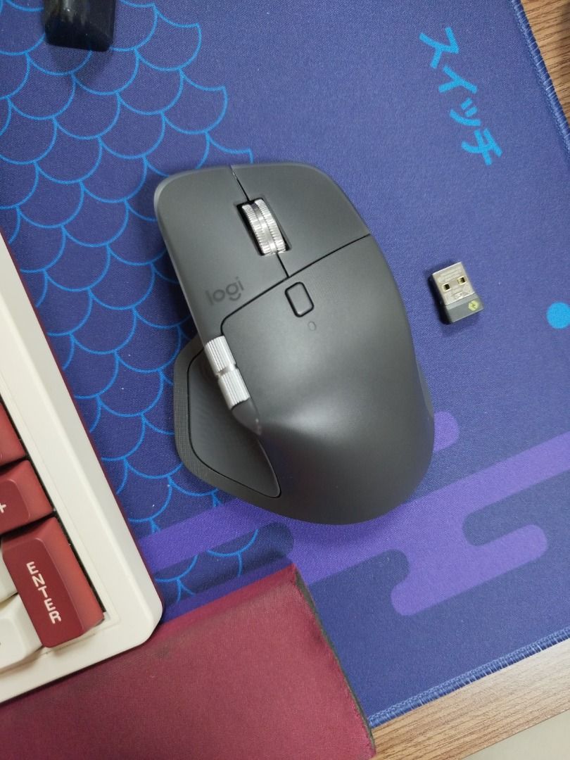 Logitech MX MASTER 4 (Best Productivity Mouse) Latest Generation (Category: Mouse & Mousepads) located in Quezon City. Submitted by calibre027 (Listing ID 1455587726, Image 2). Description: Logitech MX MASTER 4 (Best Productivity Mouse) Latest Generation ✔ 100% ORIGINAL, not yet opened for repairs ✔ fresh unit, test all you want upon pickup ✔ SRP is is around 7.5k 👉 Package: mouse, logi bolt A receiver (wala talaga included cable sa mx master 4,