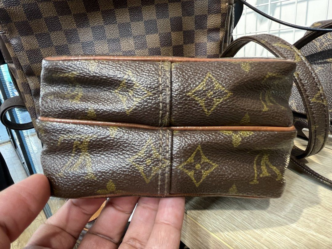 Louis Vuitton Mini Amazon Monogram Crossbody Bag (Category: Luxury Bags & Wallets) located in Manila. Submitted by thevintage90_sretro. (Listing ID 1455609544, Image 3). Description: Vintage Louis Vuitton Mini Amazon Monogram Crossbody Good condition Legit 11,999 only DM.