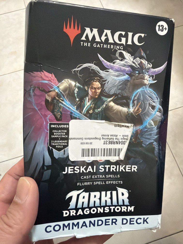 magic cards commander deck (Category: Card Boxes & Cases) located in Angeles City. Submitted by mightymike03 (Listing ID 1455504551, Image 1). Description: new box unopened.