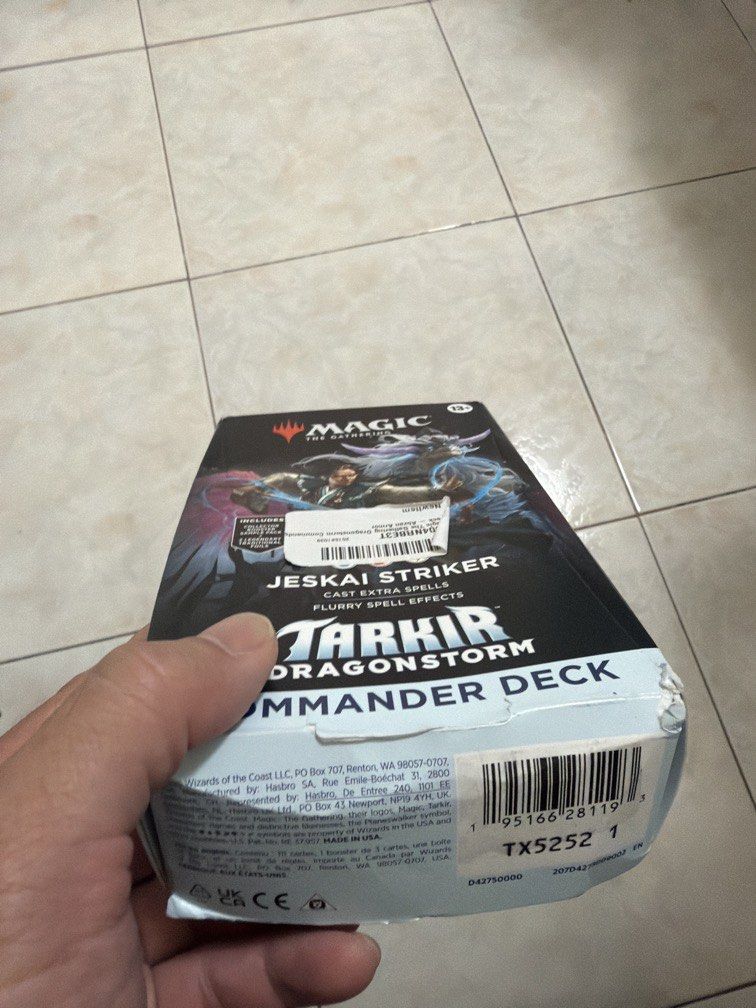 magic cards commander deck (Category: Card Boxes & Cases) located in Angeles City. Submitted by mightymike03 (Listing ID 1455504551, Image 3). Description: new box unopened.