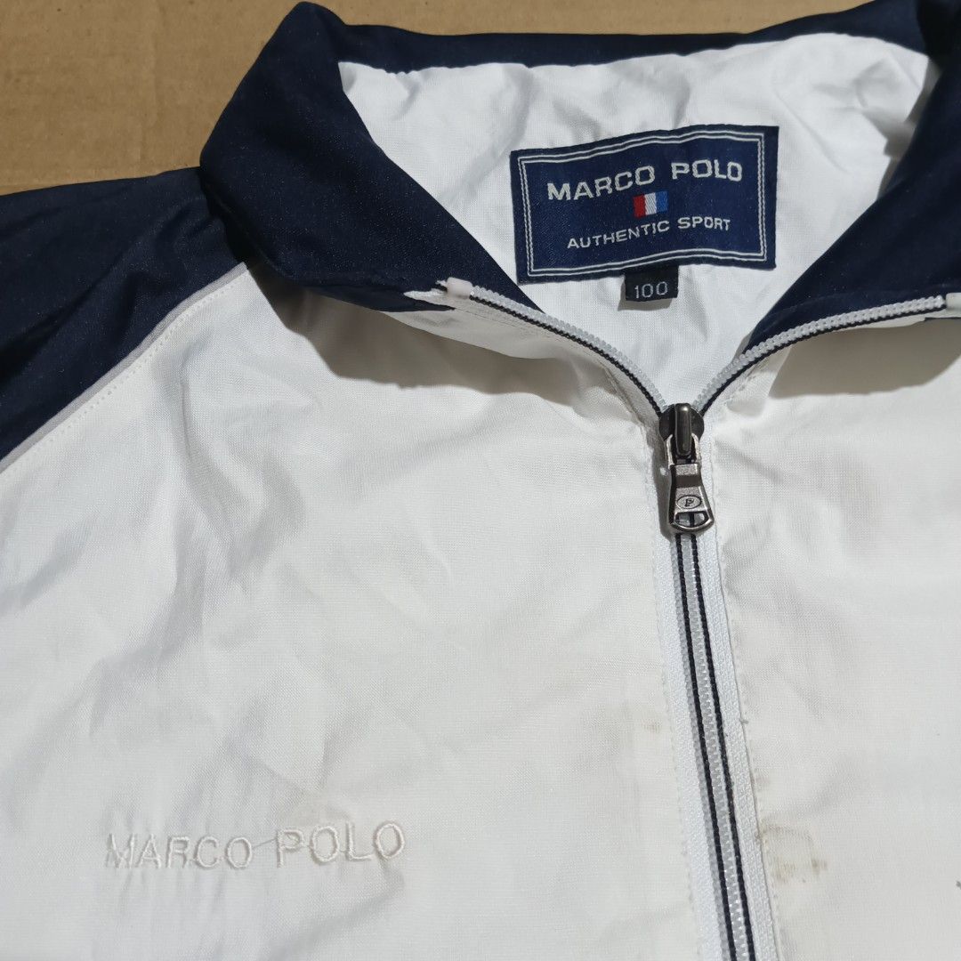 MARCO POLO (Category: Tshirts & Polo Shirts ) located in Valenzuela. Submitted by alignment_label (Listing ID 1455571143, Image 3). Description: ‎MARCO POLO SHORT SLEEVE TRACK JACKET ‎SIZE 100 ON TAG ‎W - 22 ‎L - 27 ‎COLOR RATE: 9.5/10 ‎CONDITION: 9.5/10 ‎COLOR MAY VARY DUE TO LIGHTING ‎COMPLETE TAGS✅✅✅ ‎NO ISSUE ‎NEED WASH ONLY ‎PRICE: 559 + SF S‎HIPPING OPTION: ‎· SHIP VIA JNT ‎· LALAMOVE, PLEASE BOOK VIA LALAMOVE YOURSELF AND SETTLE THE PAYMEN