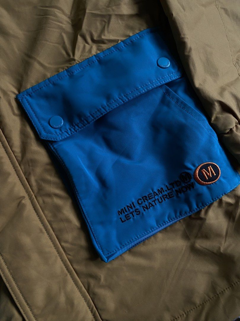 Minicream Jacket (Category: Coats, Jackets and Outerwear) located in Mandaluyong City. Submitted by thrift-tripper2005 (Listing ID 1455576683, Image 3). Description: Dimes 25x30 No issue 350 only PM📩.