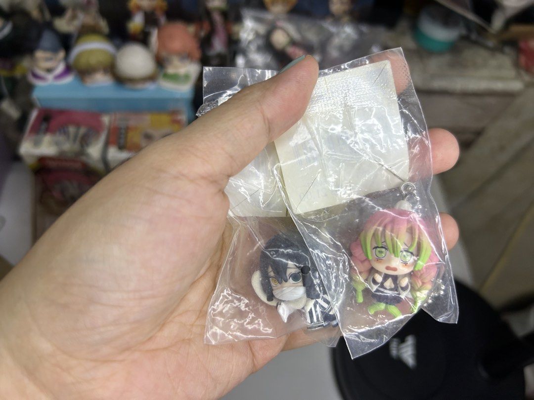 Mitsuri Keychain (Category: Character Goods) located in Caloocan City. Submitted by neminemi_ (Listing ID 1455663222, Image 1). Description: On Hand. Sealed. Obanai Sold via FB.