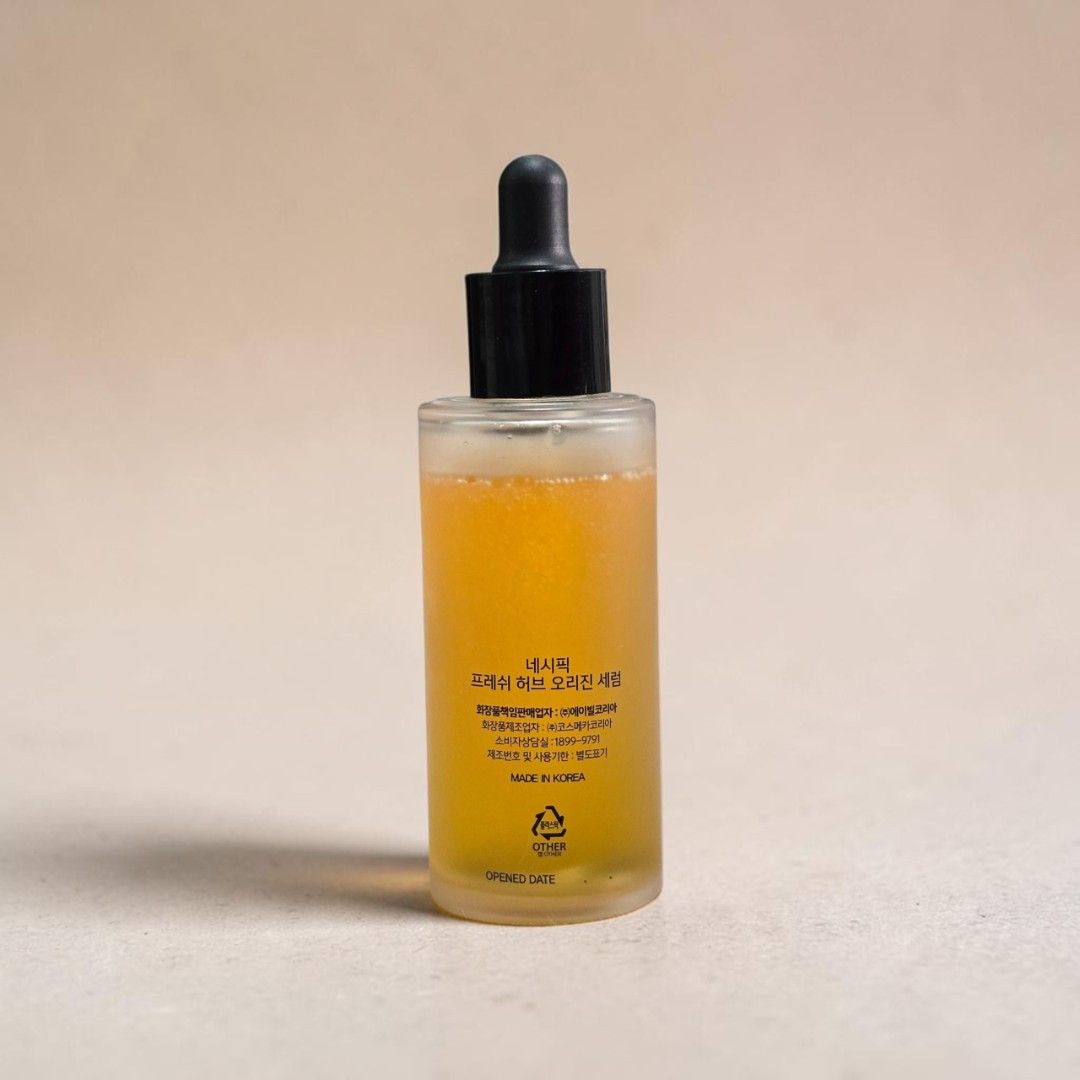 NACIFIC Fresh Herb Origin Serum 50ml (Category: Face Care) located in Taguig. Submitted by altainfante (Listing ID 1455646668, Image 2). Description: - Nacific Fresh Herb Origin Serum - 50ml bottle - Made in Korea - Enhances your skincare routine - Achieve a fresh, glowing complexion - Reason for selling: Have too many serums.