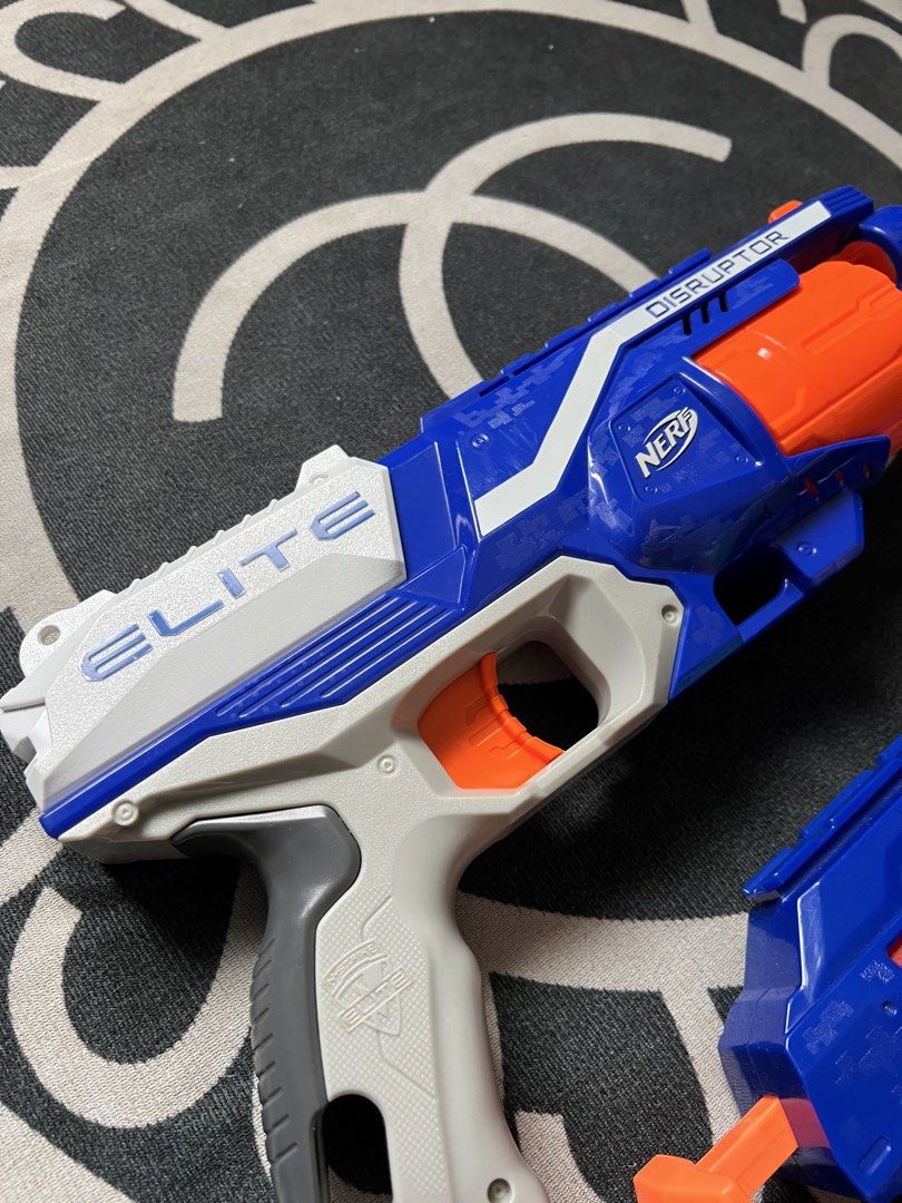 Nerf (Category: Action & Battle Toys) located in Petaling Jaya. Submitted by preloveddistrict (Listing ID 1455507019, Image 3). Description: - Still Fuction well - Combo 2pcs - No box Meet-up area Damansara Postage +Rm10 .