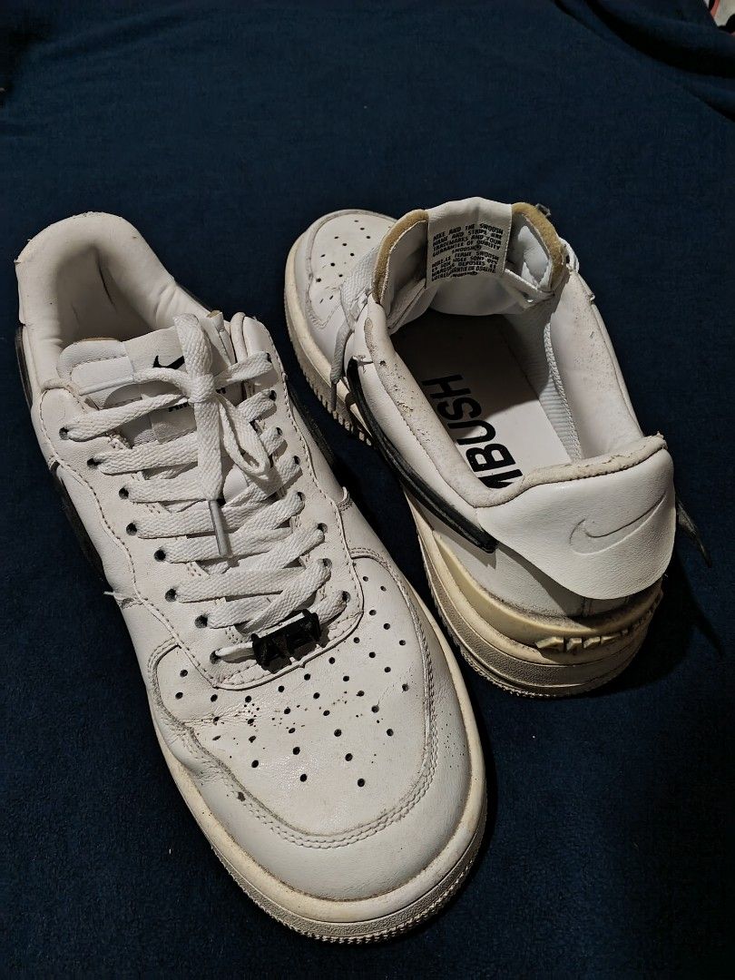 Nike Air Force 1 Low SP x AMBUSH "Phantom" (Category: Sneakers) located in Tarlac. Submitted by kimlxtrt (Listing ID 1455604426, Image 2). Description: nego pa, medyo gamit pero dika mag sisi dito.