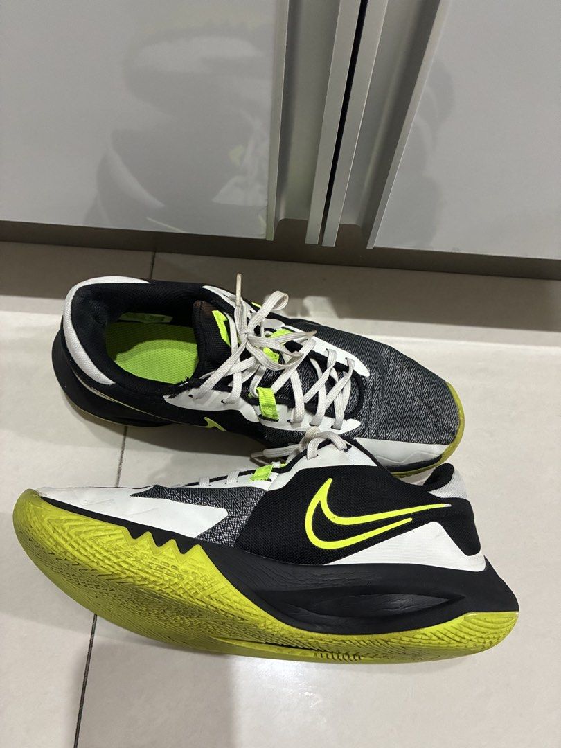 Nike Kyrie Flytrap 5 Basketball Shoes Men's Size 8 (Category: Sneakers) located in Manila. Submitted by snappyaura (Listing ID 1455587089, Image 2). Description: - Nike Kyrie Flytrap 5 Basketball Shoes - Colorway: Black, White, and Neon Green - Size: 8 US Men's - Perfect for basketball games or everyday casual wear Price is negotiable .