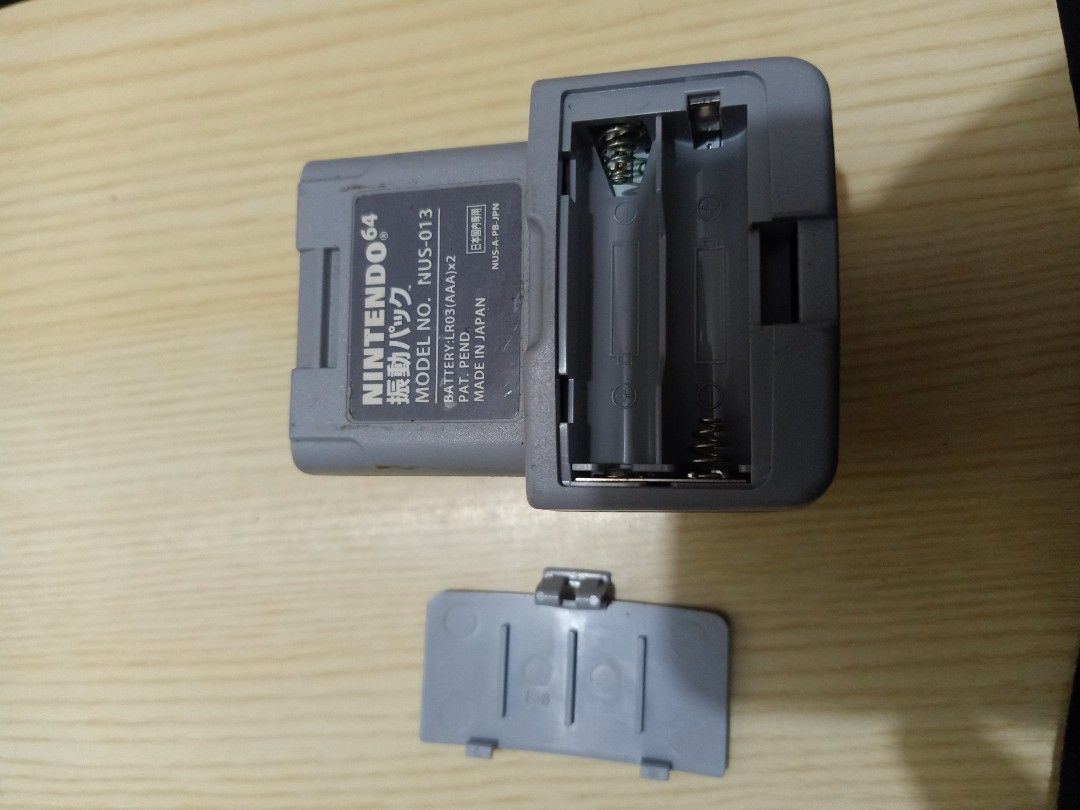 Nintendo 64 rumble pak (Category: Controllers) located in Las Pinas. Submitted by the_recycle_shop (Listing ID 1455612555, Image 2). Description: Good working condition.