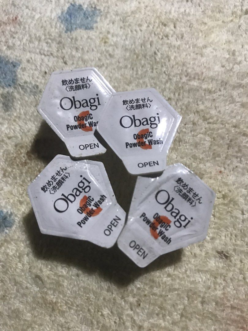 Obagi Powder Wash Samples (4 Sachets) (Category: Face Care) located in Marikina City. Submitted by theconstantdeclutterer (Listing ID 1455517488, Image 1). Description: Obagi Powder Wash, 4 single-use sachets. Good for travel or sampling. Individually sealed and easy to use. Order now! .