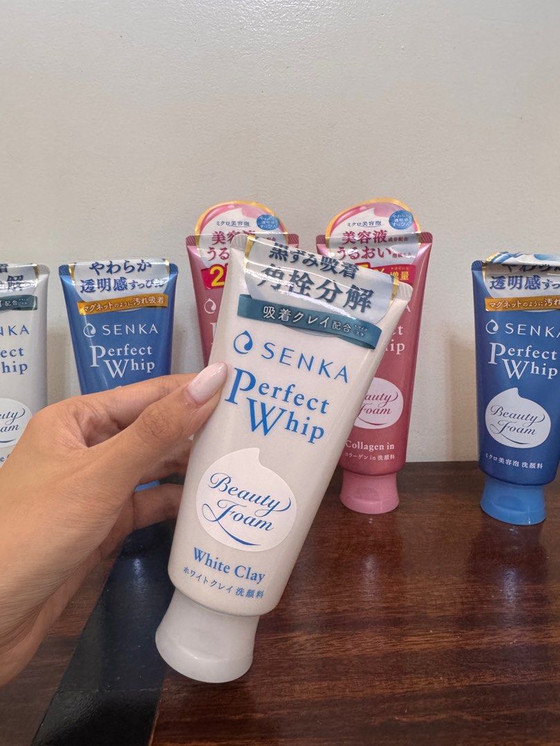 ONHAND Japanese Skincare (Category: Face Care) located in Davao. Submitted by deffonot_k (Listing ID 1455648214, Image 3). Description: Anessa - 1,790 Senka Blue - 345 Senka White & Pink - 445 each Biore Sunscreen - 630 Hada Labo - 599 Melano Lotion - 599 Melano Serum - 699 .