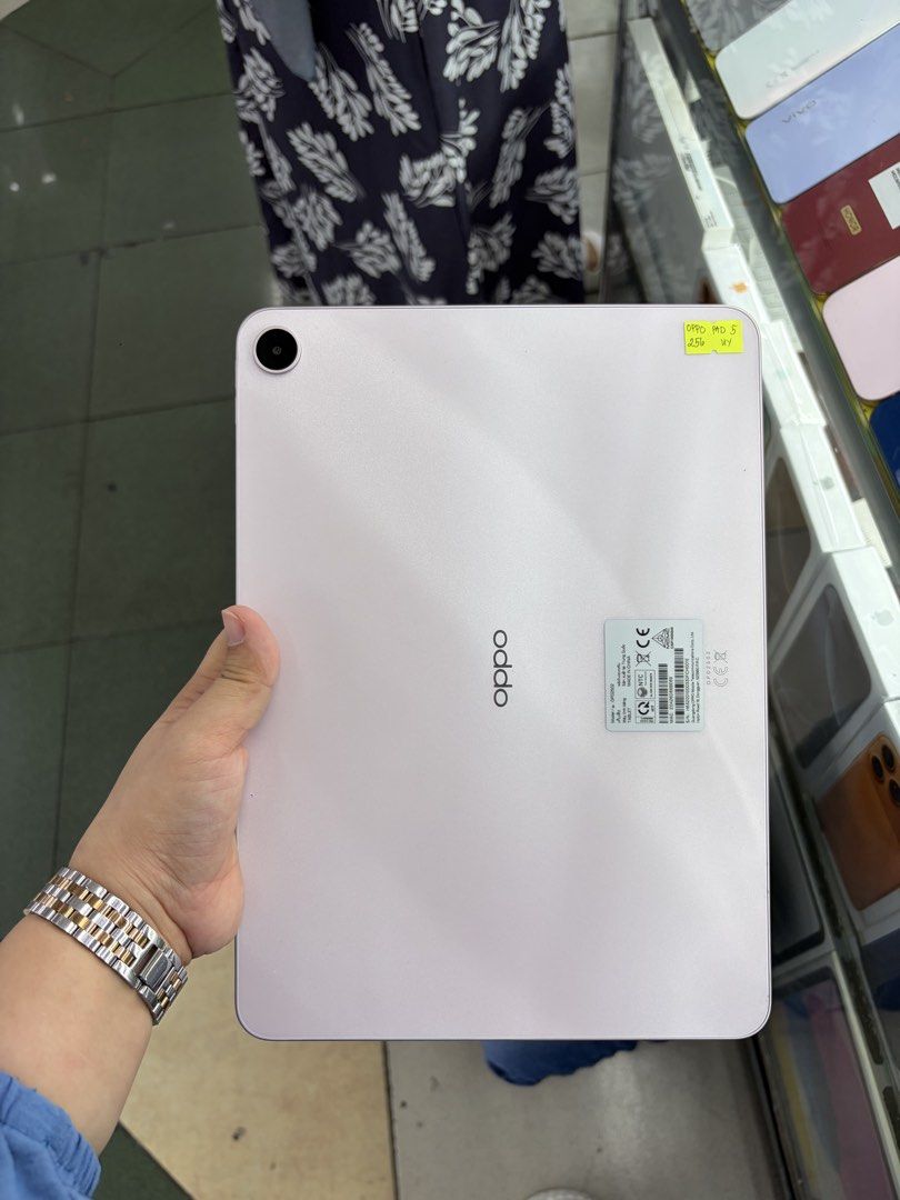 Oppo Pad 5 256gb Wifi No issue All working complete (Category: Android) located in San Juan City. Submitted by javedsgadgetshop (Listing ID 1455505553, Image 2). Description: PTPA : Padelete po if bawal ❌ Here's the QUICK INFO ➡️ Oppo Pad 5 ➡️ 256gb ➡️ Pink COLOR ➡️ Wifi Only ➡️ 98% MAKINIS & Good BATT ➡️ STORE WARRANTY ➡️ WITH Box & Charger - serial can be check on apple website |Money back if its proven fake ( for iphone only ) ‼️ 🤝 We accept 