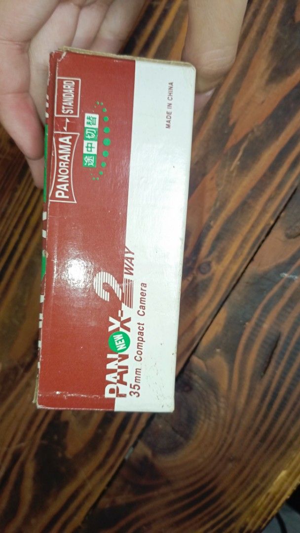 PANORAMA & STANDARD PANX 2-WAY 35mm Compact Camera (Category: Cameras) located in Quezon City. Submitted by victorald25831 (Listing ID 1455535853, Image 2). Description: - Panorama & Standard Panx 2-Way compact camera - Uses 35mm film - Comes in original box with paperwork - Camera is bubble-wrapped for protection - Ideal for film photography enthusiasts.