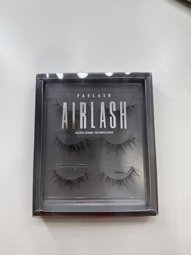 Paulash Airlash (Category: Makeup) located in Bacoor. Submitted by c8declutters (Listing ID 1455589214, Image 3). Description: Paulash Airlash Lash Styles: Radion, Vana ₱200 each.