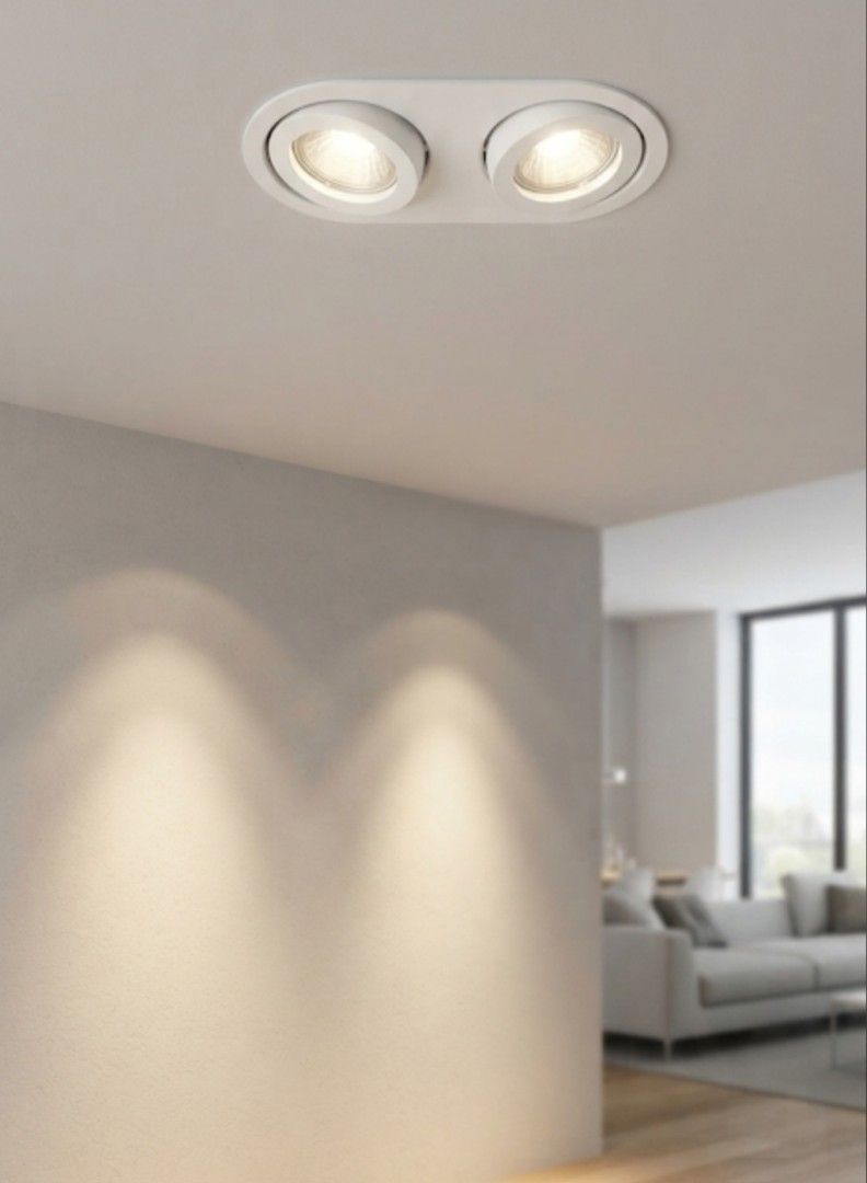 PHILIPS LIGHTING RECESSED DOWNLIGHT, WHITE (Category: Lighting) located in Quezon City. Submitted by stuffiesetc (Listing ID 1455667561, Image 1). Description: PHILIPS LIGHTING RECESSED DOWNLIGHT, WHITE Guaranteed authentic and brand new in sealed box. Just came in from Philips abroad. Design and finishing: Material: metal Color: White Technical specifications: Main power Range 220-240 V 50-60 Hz Bulb technology: fluorescent/LED Number of bulbs: 