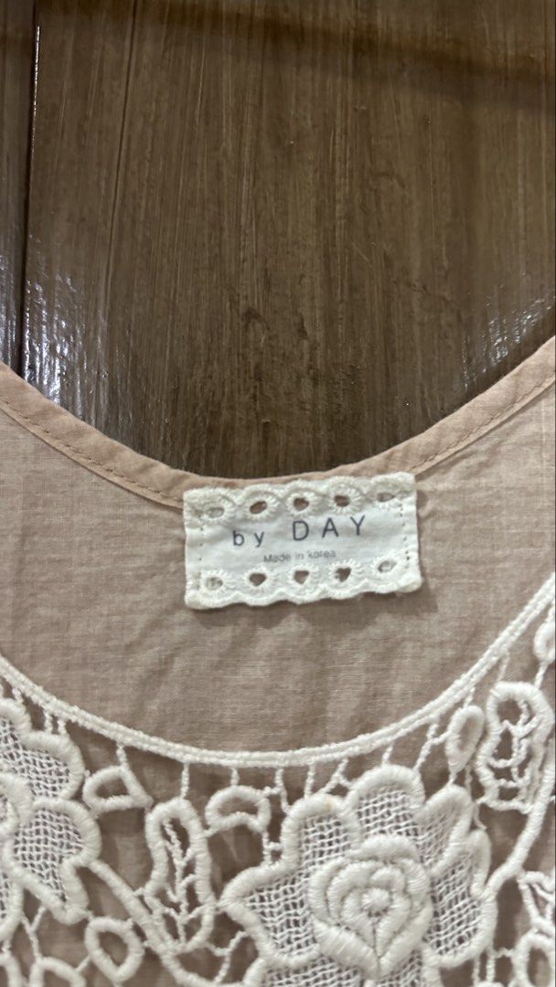 Pink Lace Dress (Category: Dresses) located in Muntinlupa City. Submitted by pgba_ (Listing ID 1455522118, Image 2). Description: Size: XS-M Used once .