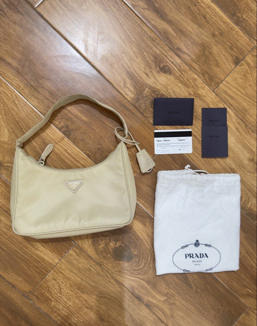Prada re edition hobo | Authentic (Category: Luxury Bags & Wallets) located in Zamboanga. Submitted by zafee.27 (Listing ID 1455671031, Image 1). Description: 📌 Guaranteed authentic 📌 Condition: A (excellent) 📌 Includes: dustbag, authenticity card 📌 Issue: none 📌 Layaway - 1 month - 30% downpayment.