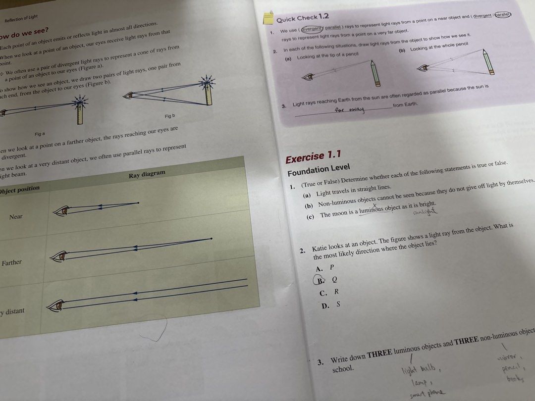 Pre-DSE Science (Physics) Basic Study Pack - Optics （分類：教科書）位於 Hong Kong。 由 ngttt4742 提交（商品編號 1455595319，圖片 3）。簡介： Pre-DSE Series Science (Physics) Basic Study Pack for Optics. Covers fundamental concepts with explanations and exercises. Includes Quick Check and Foundation Level exercises. Published by Pan Lloyds Publishers Ltd. Second Impression 2020.。