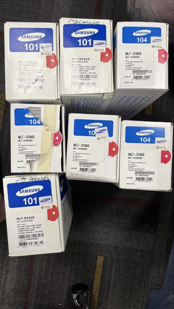 printer inks (Category: Printers, Scanners & Copiers) located in Singapore. Submitted by hiimguesswho (Listing ID 1455530679, Image 1). Description: tell me which one you want, i’ll tell u the price for it.