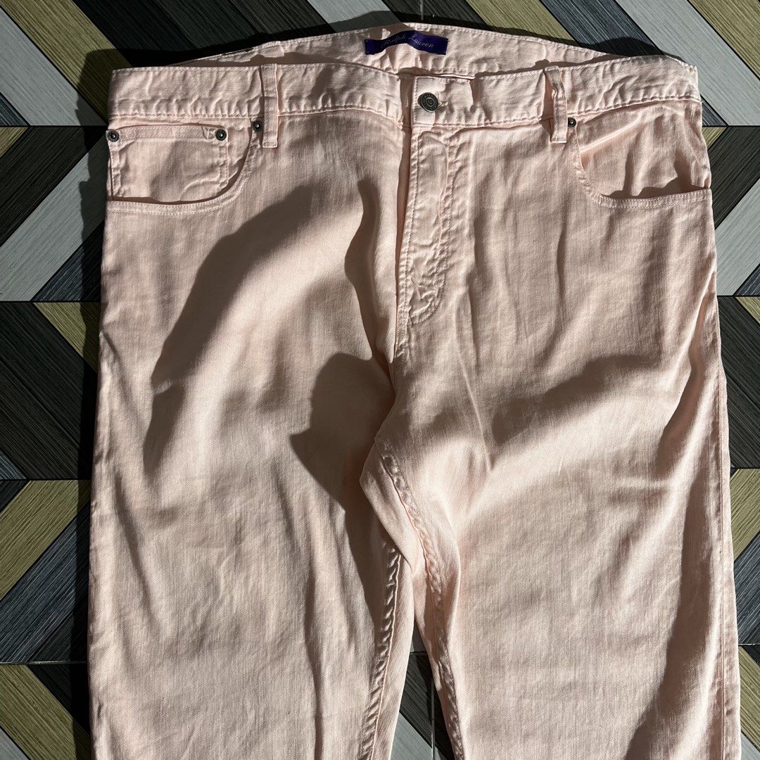 Ralph Lauren Purple Label Jeans (Category: Luxury Apparel) located in Daraga. Submitted by th3cliquejunks (Listing ID 1455520609, Image 3). Description: Ralph Lauren Purple Label Jeans Tagged Size: 38” x 32” Condition: 10/10 No issue Made in: Portugal Authentic Dimensions: Waist: 38” Length: 40.5” Leg Opening: 8.5” - 2,480 Dm!.