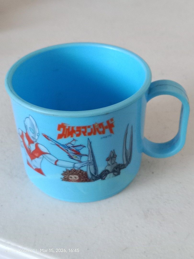 RARE VINTAGE ULTRAMAN CUP (Category: Coffee & Tea Tableware) located in Manila. Submitted by daisuke_kirigaya (Listing ID 1455521416, Image 1). Description: FOR SALE RARE VINTAGE ULTRAMAN CUP Price : ₱700 Condition : AS IS/WYSIWYG ( see actual item pic ) NOTE : CROSS-POSTED ( first to pay gets the item) MOP : GCASH / UPON COURIER PICK-UP Shipping : Lalamove, Grab Pabili etc ( booking and del fee by the buyer ).