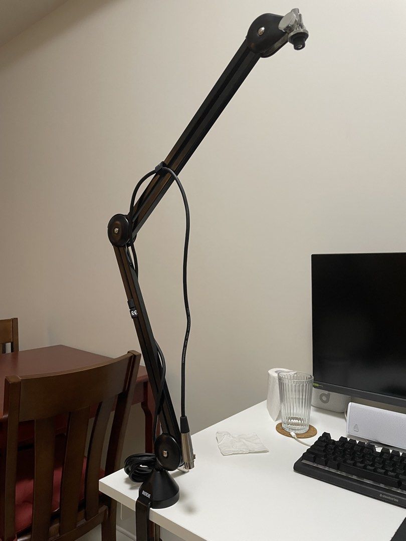 Rode PSA1 Professional Studio Boom Arm for Microphones / Mic (Category: Microphones) located in Manila. Submitted by kevinmacc (Listing ID 1455533064, Image 2). Description: - Rode PSA1 Professional Studio Boom Arm - stand only - Ideal for podcasting and streaming setups - Fully adjustable for perfect mic positioning - Includes sturdy desk clamp - In good working condition Mint condition. Stand only. Pick up or delivery via lalamove..