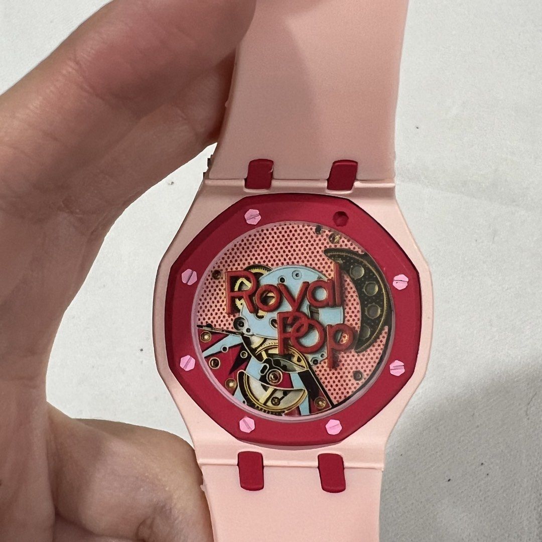 Royal Pop (Category: Women's Watches) located in Cavite. Submitted by itsayaaa (Listing ID 1455613562, Image 3). Description: Audemars Piguet x Swatch Royal Pop Issue: No issue Condition: Good Condition STARTING BID: 150 INCREMENT: 50 CLAIM: 📥.