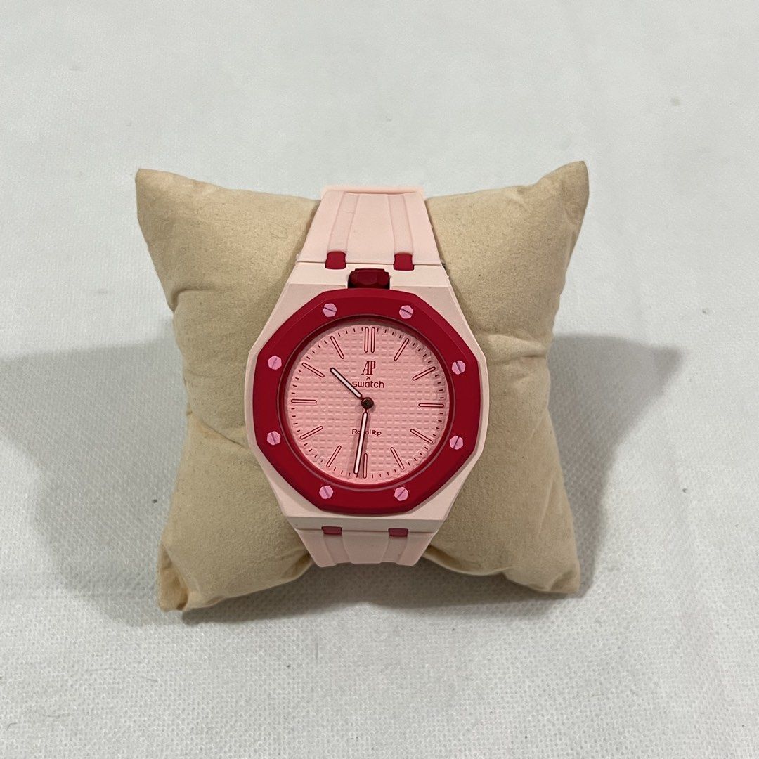 Royal Pop (Category: Women's Watches) located in Cavite. Submitted by itsayaaa (Listing ID 1455613562, Image 2). Description: Audemars Piguet x Swatch Royal Pop Issue: No issue Condition: Good Condition STARTING BID: 150 INCREMENT: 50 CLAIM: 📥.