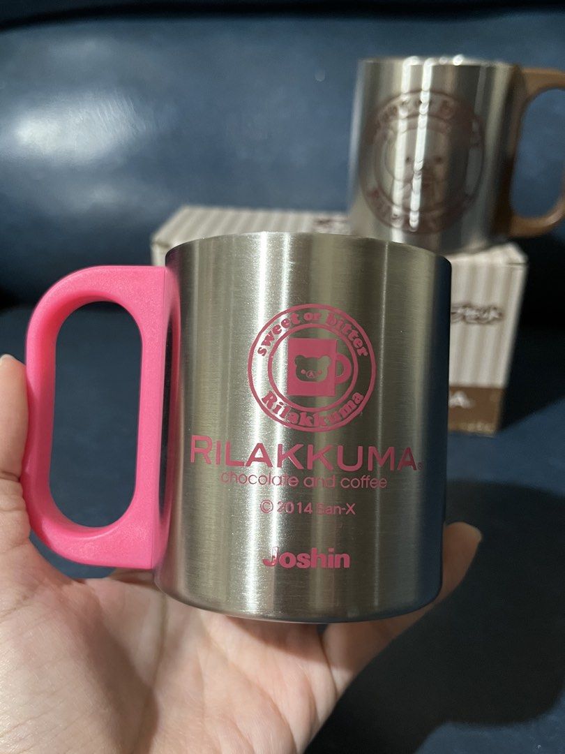San-x Rilakkuma stainless mug set (Category: Coffee & Tea Tableware) located in Lucena. Submitted by aisanolshop (Listing ID 1455512723, Image 3). Description: .