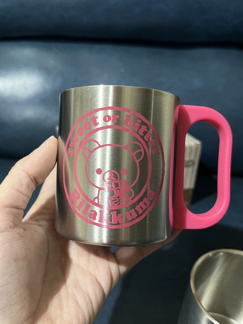 San-x Rilakkuma stainless mug set (Category: Coffee & Tea Tableware) located in Lucena. Submitted by aisanolshop (Listing ID 1455512723, Image 2). Description: .