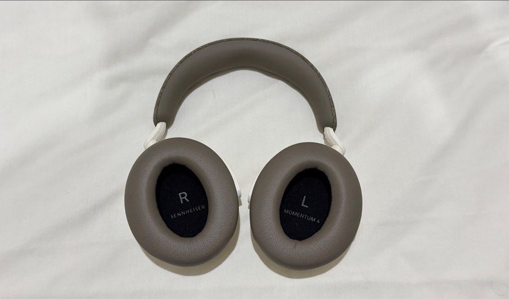 Sennheiser Momentum 4 Headphones (Category: Headphones & Headsets) located in Manila. Submitted by dtkaye20 (Listing ID 1455625967, Image 3). Description: - Original Sennheiser Momentum 4 Headphones - Bought in Dubai for ₱20,000 - Still in flawless condition - Has a small tear on the fabric part but barely noticeable - Negotiable for sure buyer - Includes the original bag it came with + all wires.