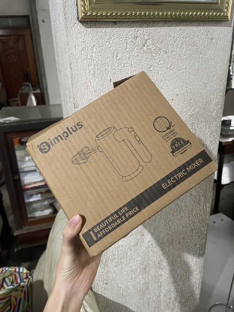 simplus handmixer (Category: Hand & Stand Mixers) located in Binmaley. Submitted by dreijohaus2026est (Listing ID 1455509223, Image 1). Description: .