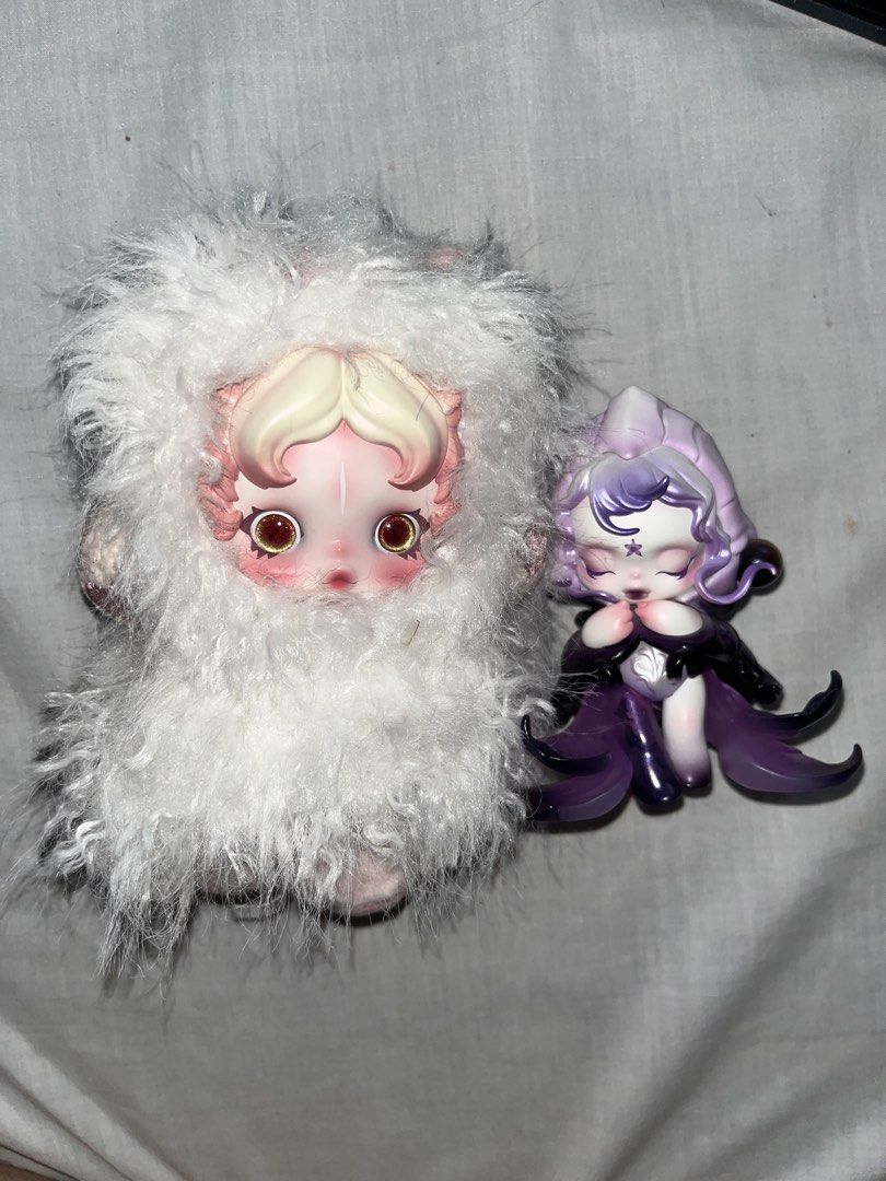 SKULLPANDA - Ghostie and Burning Gloom SET / BUNDLE (1.2k) (Category: Designer & Blind Box Toys) located in Cavite. Submitted by peonne.fatale (Listing ID 1455639453, Image 2). Description: - Set of 2 SKULLPANDA DOLLS - GHOSTIE FOR 750 - BURNING GLOOM FOR 450 - I JS NEED FUNDS PLEASE, buy it now 🥺❤️.