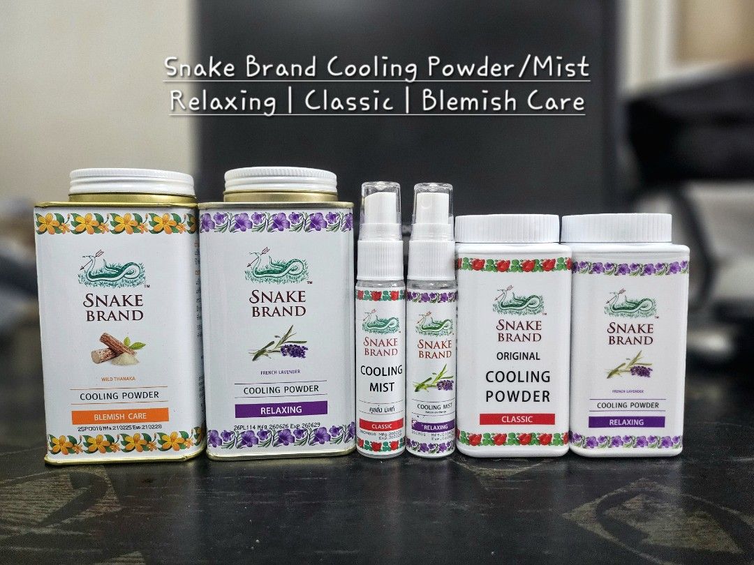 Snake Brand Cooling Mist 20ml - Classic & Relaxing (Category: Face Care) located in Taguig. Submitted by alelinics (Listing ID 1455552070, Image 2). Description: - 20ml bottle of Snake Brand Cooling Mist - Includes Classic and Relaxing scents - Provides instant cooling and refreshment - Ideal for combating hot weather - Compact size for on-the-go use Snake Brand Cooling Mist 20ml Relaxing (10pcs) | Classic (6pcs) 💸 130 each ❗️1800 if take all (1