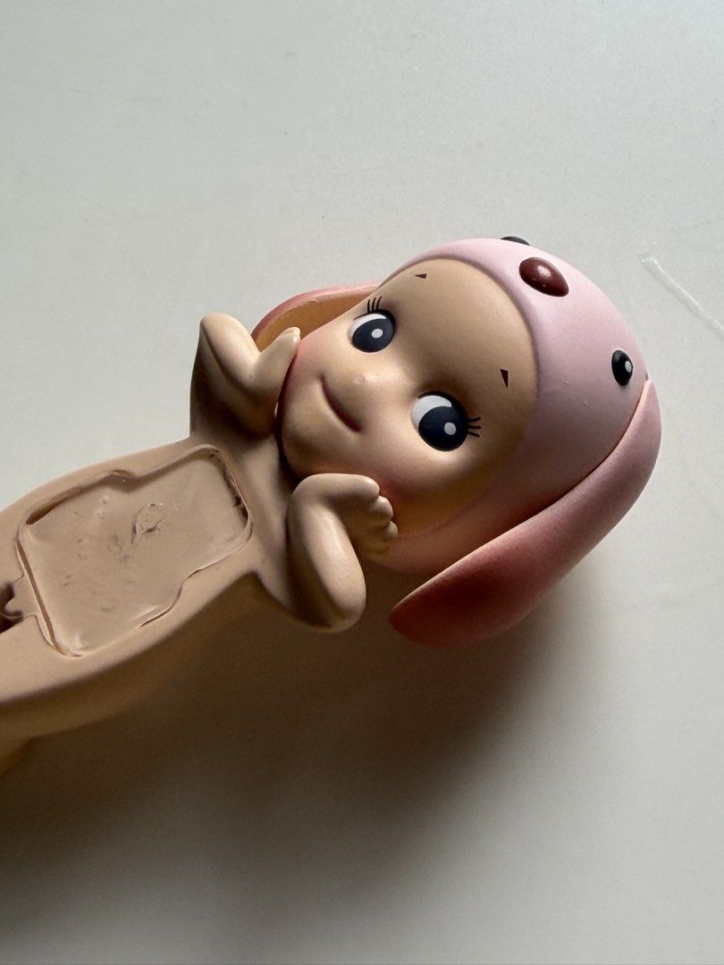 Sonny Angel Hipper Lop Bunny (Category: Designer & Blind Box Toys) located in Makati City. Submitted by kllster08 (Listing ID 1455578724, Image 2). Description: Selling: Sonny Angel Lop Bunny Hipper - ₱700 with flaws, nose chip (see second pic) unsealed, x sensi on hand with box and foil.