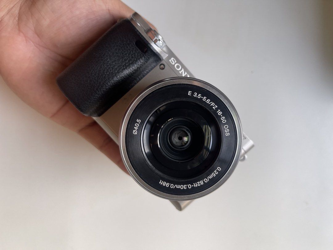 Sony a6000 (Category: Cameras) located in Manila. Submitted by ginice (Listing ID 1455525805, Image 2). Description: Take all! Inclusion - camera body - lens 16-50mmf - meike 25mm f 1.8 - battery - strap -sd card - camera bag Rfs: Need funds.