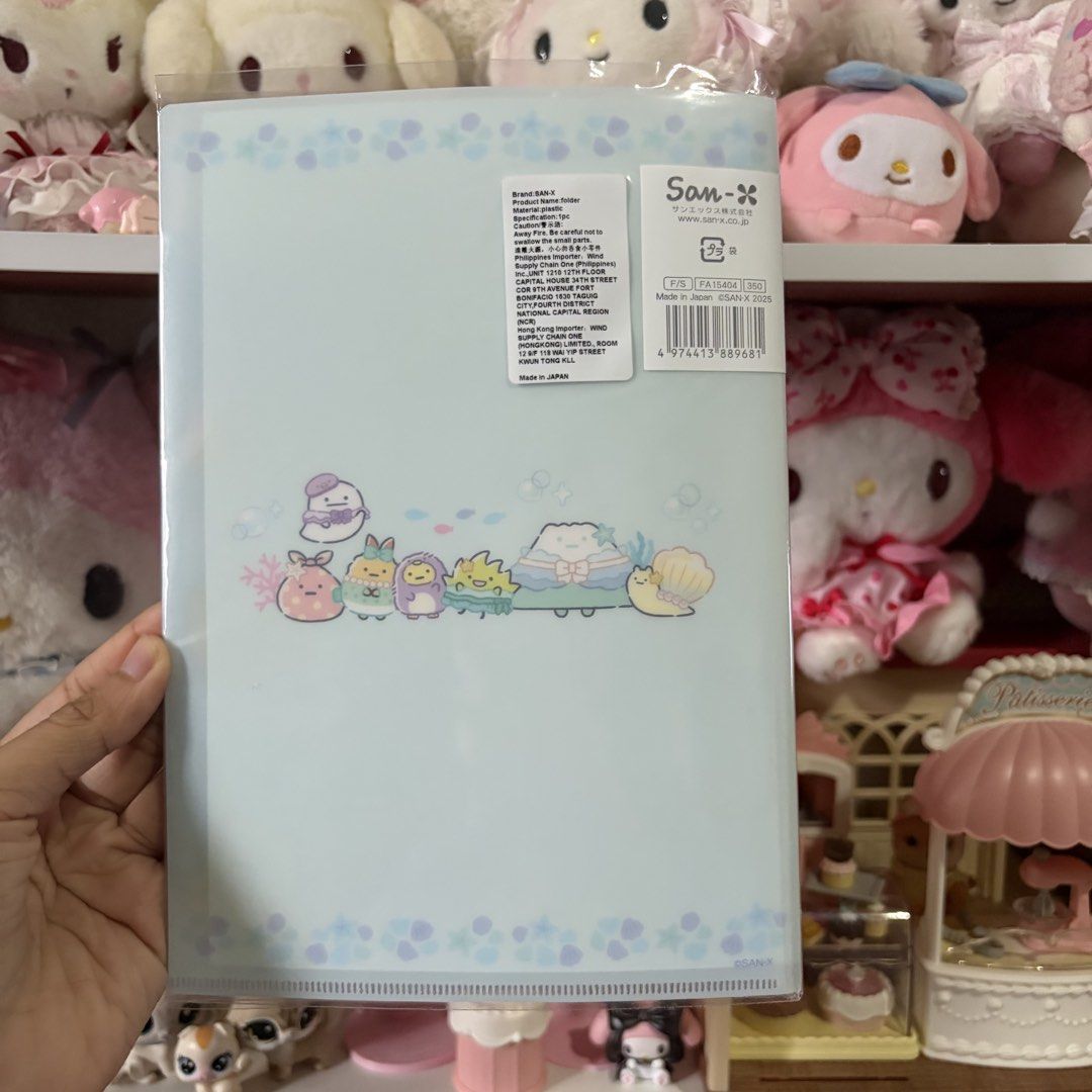 Sumikko Gurashi A5 Folder (Category: Stationery & School Supplies) located in Manila. Submitted by bbwoniee_ (Listing ID 1455604193, Image 3). Description: 🧸✨ welcome fits a4 paper inside 📦 mode of delivery → j&t, flash, lalamove, and sco 💳 mode of payment → gcash 📝 important notes → mine now, pay now → items are cross-posted → prices & availability may change → once shipped, seller is not liable for loss or courier delays → no rush replies /