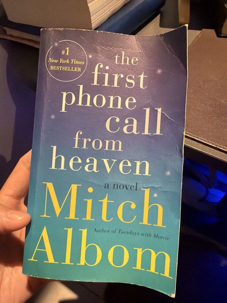 The First Phone Call From Heaven - Mitch Albom (Category: Storybooks) located in Muntinlupa City. Submitted by katjmd (Listing ID 1455658867, Image 1). Description: Bought in Fully Booked.